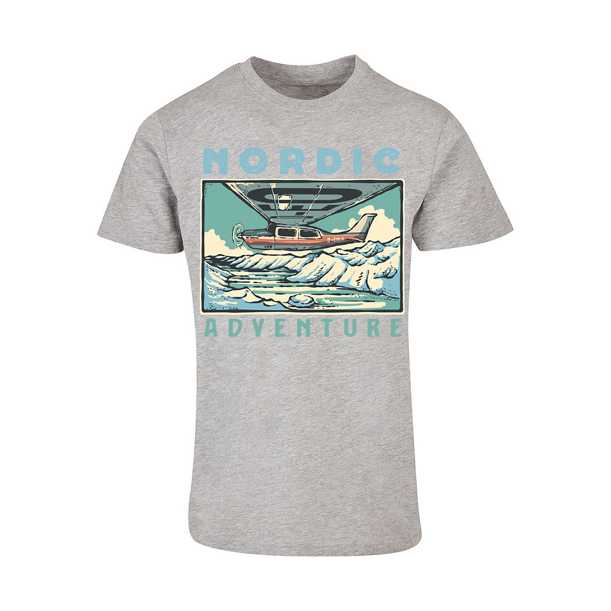 F4NT4STIC Nordic Adventures T-Shirts grau