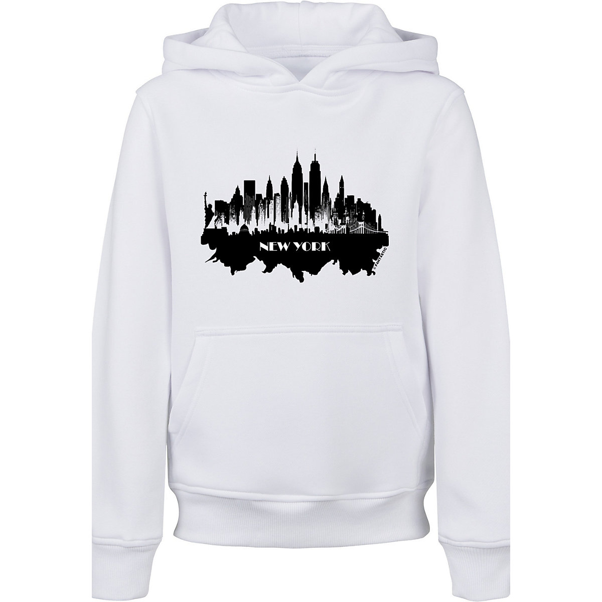 F4NT4STIC Cities Collection New York skyline Kapuzenpullover weiß F4NT4STIC Cities Collection New York skyline Kapuzenpullover weiß
