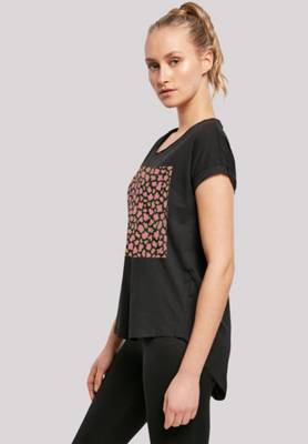 F4NT4STIC Leo Pink T-Shirts schwarz