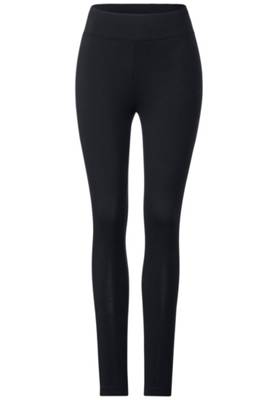 CECIL Leggings in Unifarbe schwarz