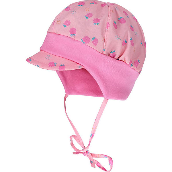 Baby Mütze mit UV-Schutz für Mädchen