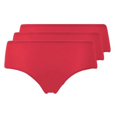 Chantelle Shorty 3er Pack Soft Stretch Panties rot