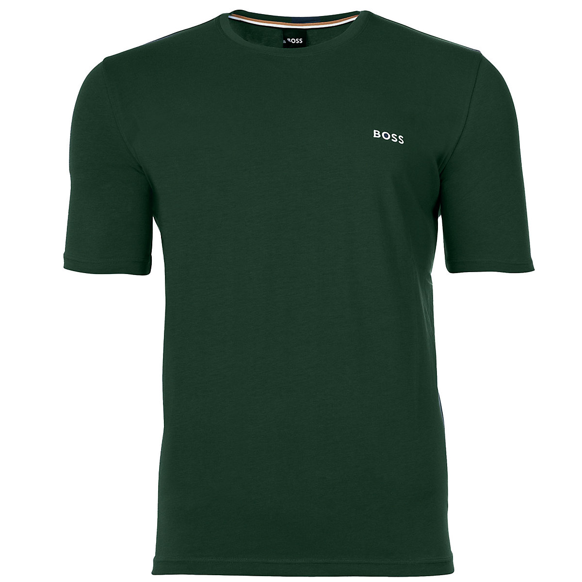 BOSS Herren T-Shirt Mix & Match Rundhals Baumwolle Logo einfarbig kurzarm T-Shirts grün-kombi