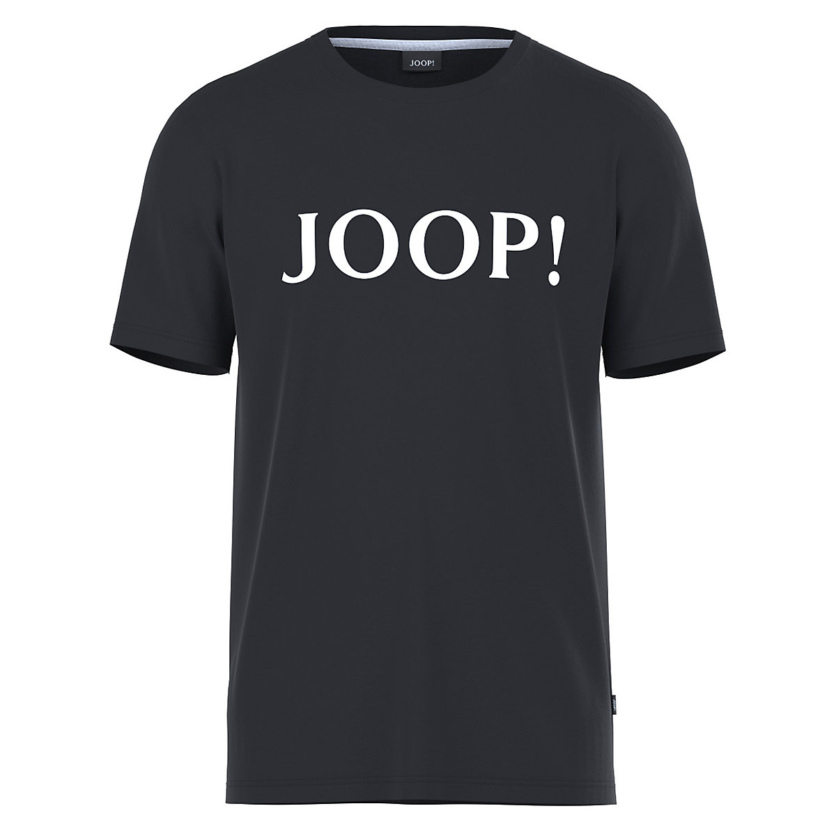 JOOP! Herren T-Shirt JJ-01Alerio-1 Rundhals Halbarm Logo Baumwolle T-Shirts schwarz