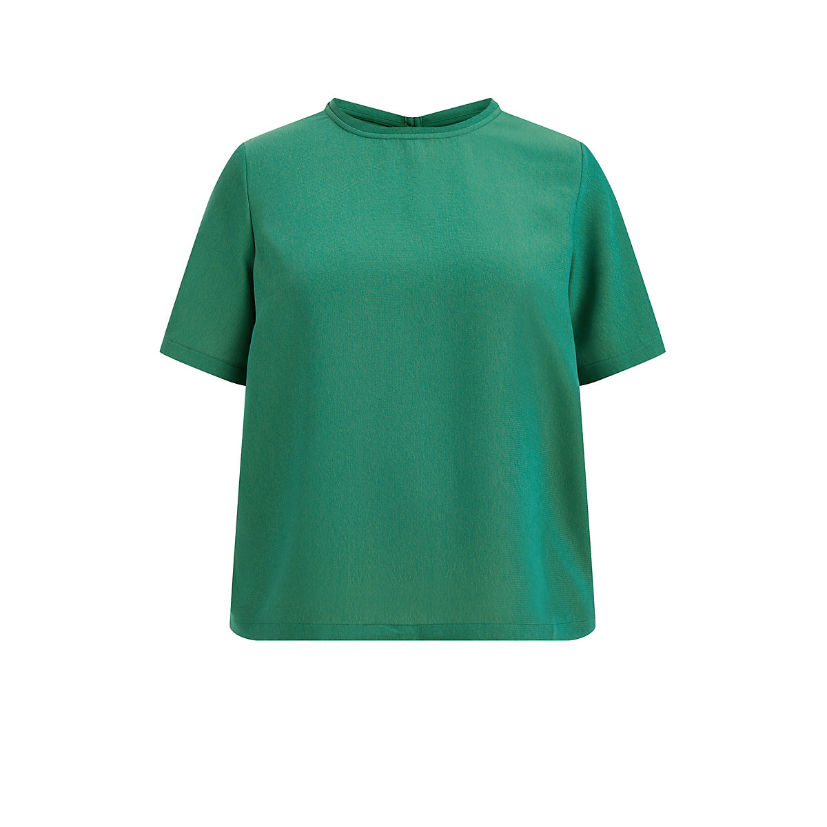 WE Fashion Damen-T-Shirt – Curve Blusentops grün WE Fashion Damen-T-Shirt – Curve Blusentops grün