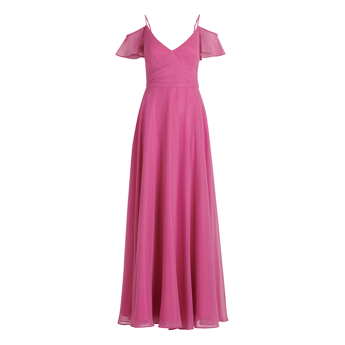Vera Mont Vera Mont Abendkleid mit Volant pink