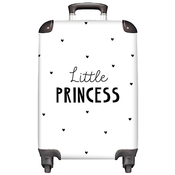Kinderkoffer - Trolley - handgepäck - Zitat - Prinzessin - Kleine Prinzessin