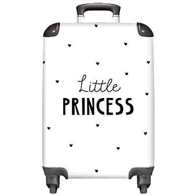 Kinderkoffer - Trolley - handgepäck - Zitat - Prinzessin - Kleine Prinzessin