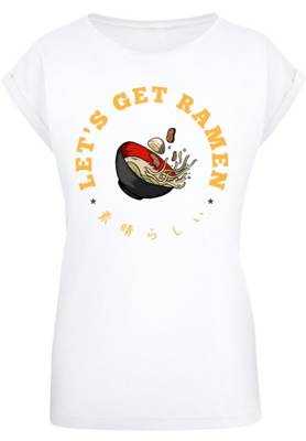F4NT4STIC Lets get Ramen T-Shirts weiß