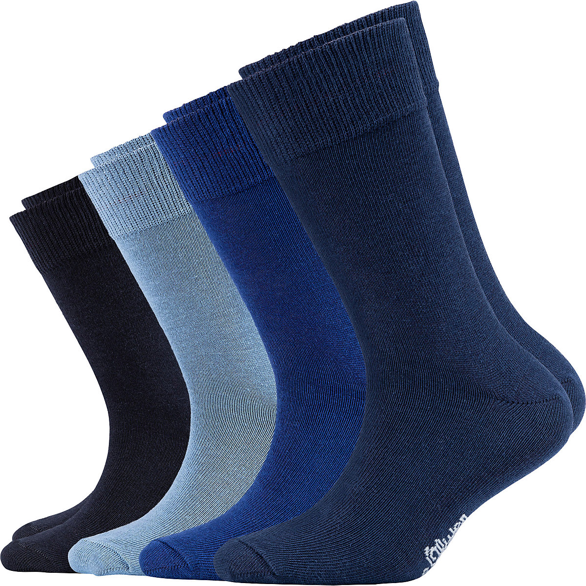 s.Oliver Kinder-Socken 4 Paar Baumwolle dunkelblau