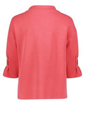 Betty Barclay Betty Barclay Sweatshirt mit Trompetenärmeln rot SE9730