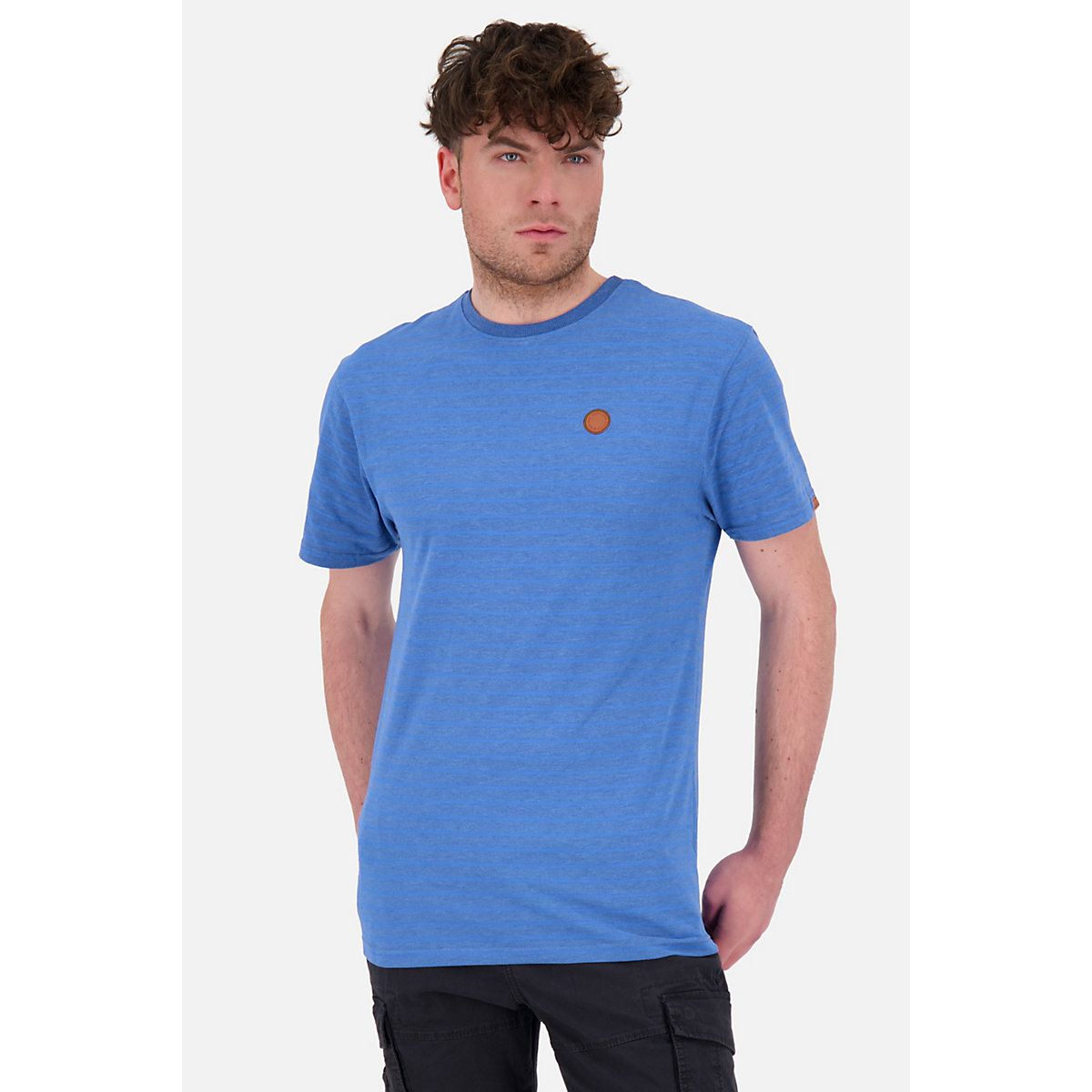 ALIFE AND KICKIN® NicAK Z Shirt Kurzarmshirt Shirt T-Shirts blau