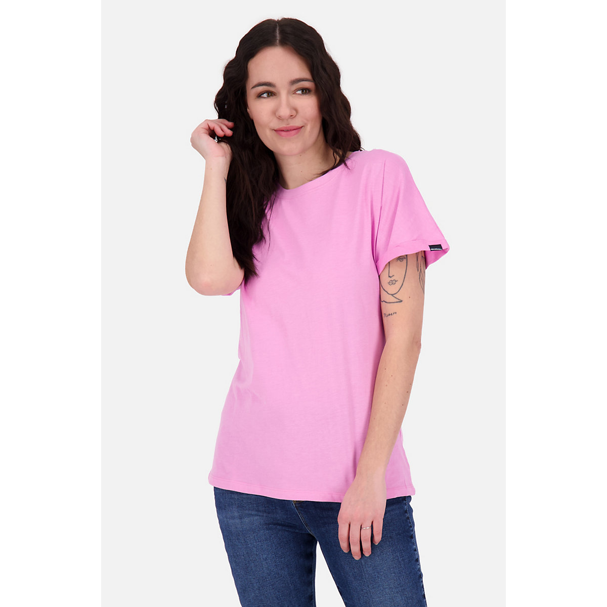 ALIFE AND KICKIN® MalaikaAK A Shirt Kurzarmshirt Shirt T-Shirts pink
