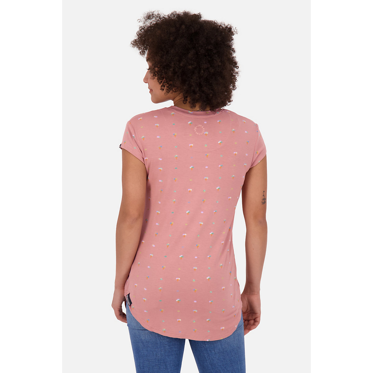 ALIFE AND KICKIN® MimmyAK B Shirt Kurzarmshirt Shirt T-Shirts rosa