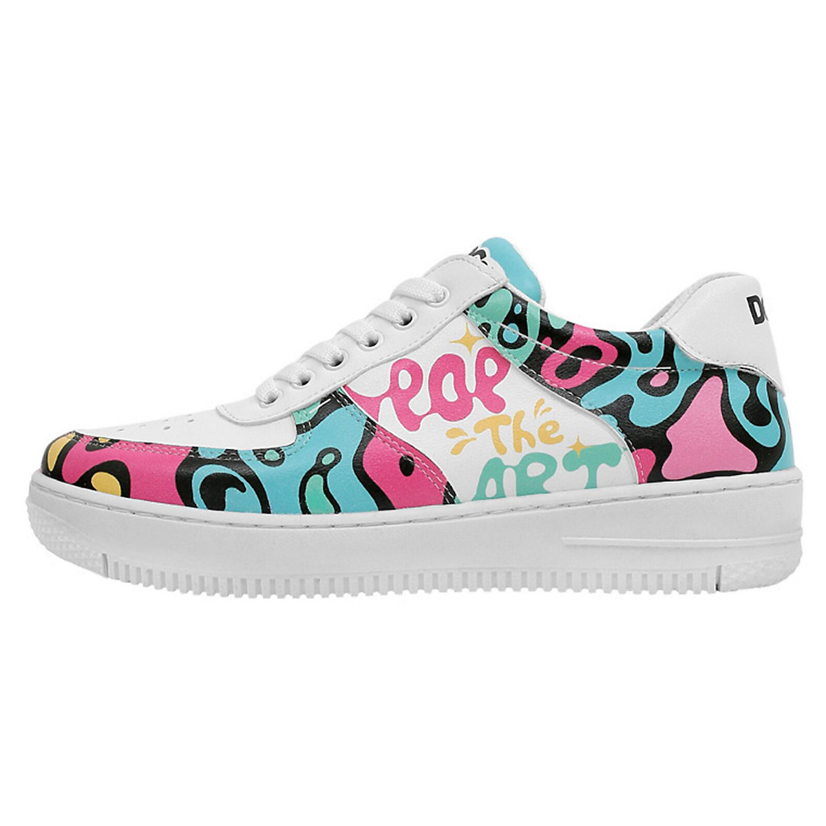 Dogo Shoes DOGO Dice Sneakers Pop the Art Sneakers Low weiß