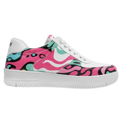 Dogo Shoes DOGO Dice Sneakers Pop the Art Sneakers Low weiß YB8102