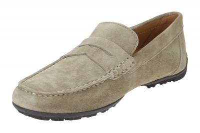 GEOX Herrenschuhe KOSMOPOLIS + GRIP Komfort-Slipper grau