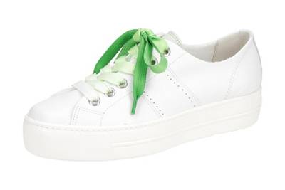 Paul Green Damenschuhe 5247 Sneakers Low weiß