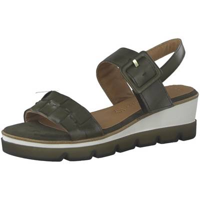 MARCO TOZZI Sandalen oliv