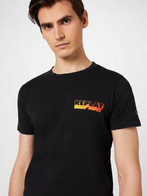REPLAY Shirt schwarz NA5962