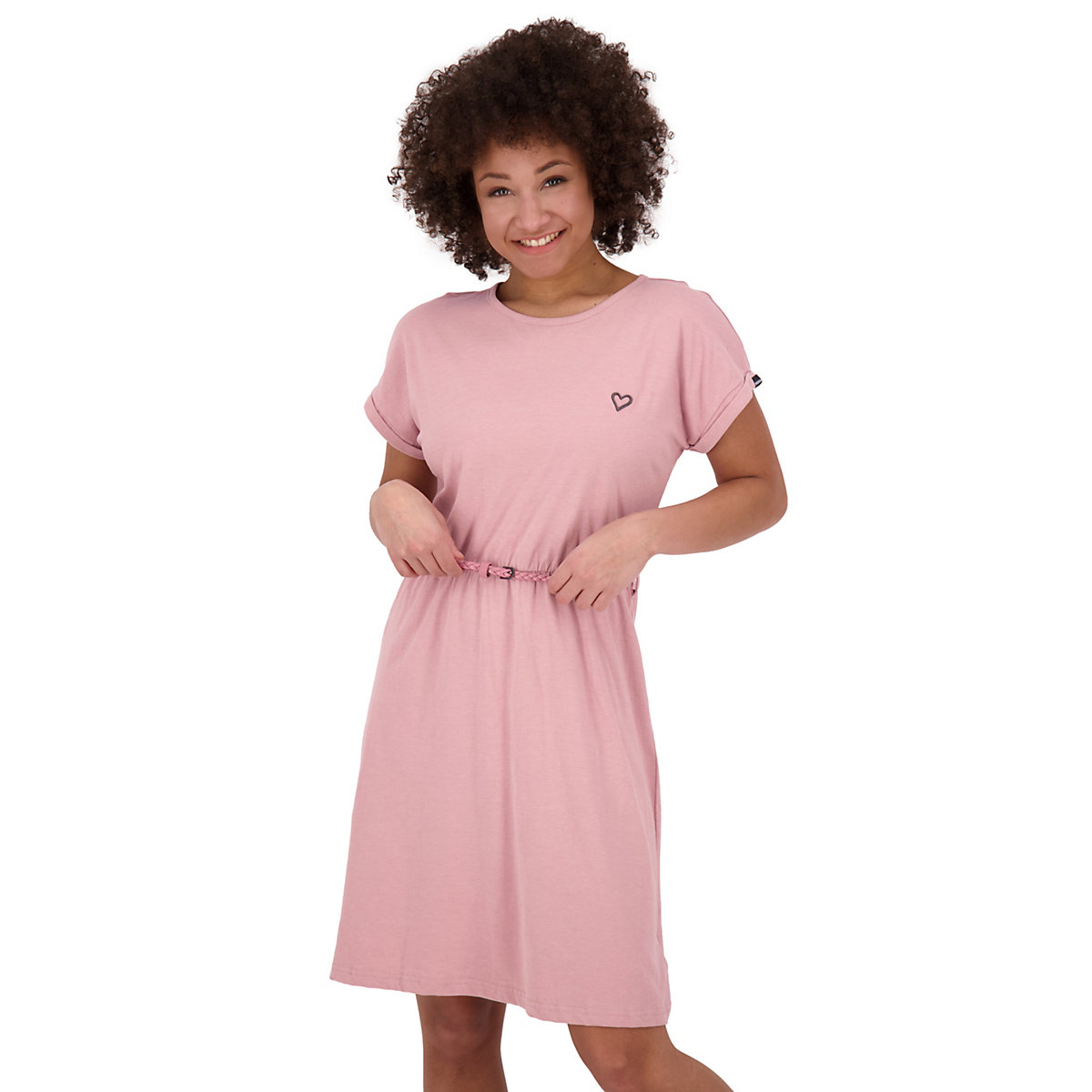 ALIFE AND KICKIN® NoraAK A Shirt Dress Sommerkleid Kleid Sommerkleider rosa