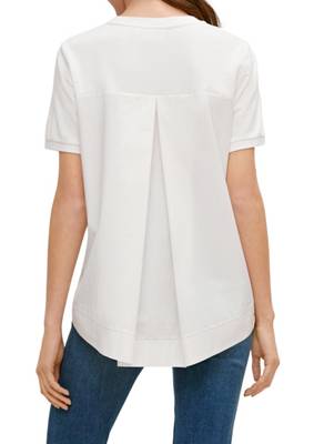 comma casual identity T-Shirt für Mädchen weiß OR7457
