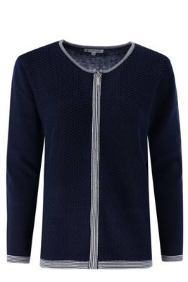 Hajo Pullover & Strickjacken D Strickjacke dunkelblau