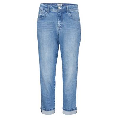 Angels® Jeans Darleen Crop TU Ribbon hellblau