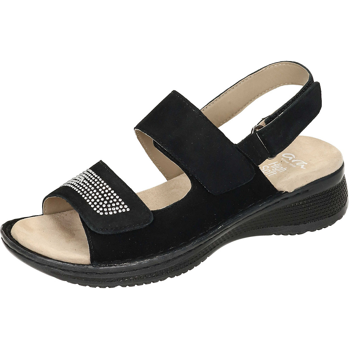 ara Sandalen Komfort-Sandalen schwarz