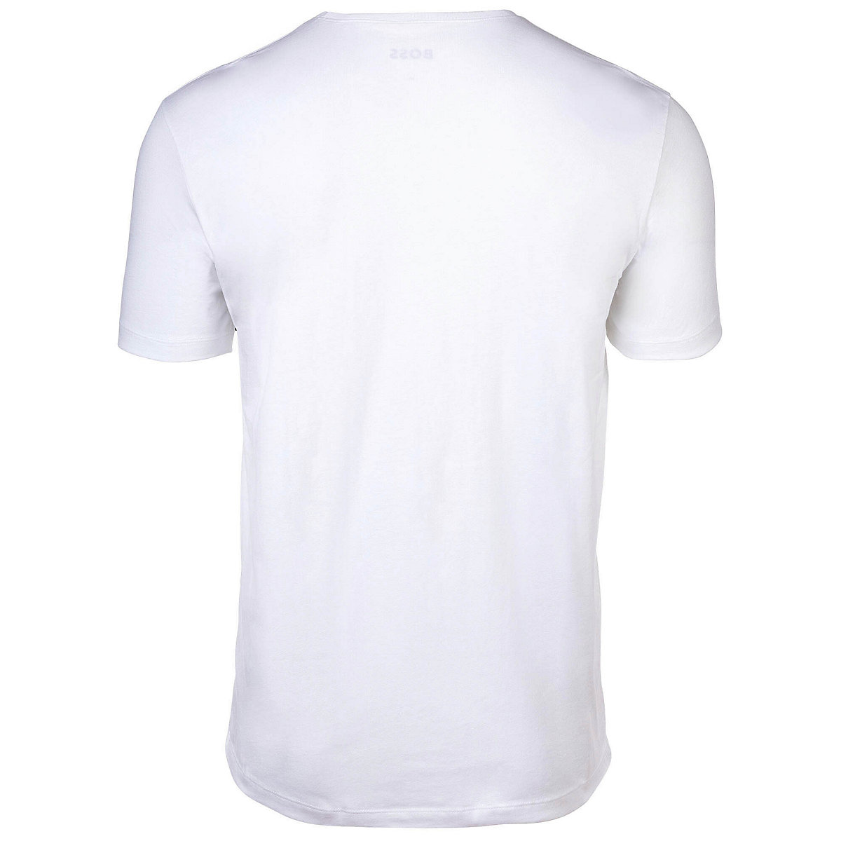 BOSS Herren T-Shirt 4er Pack TShirtRN Comfort Unterhemd Rundhals Cotton T-Shirts weiß CU10784