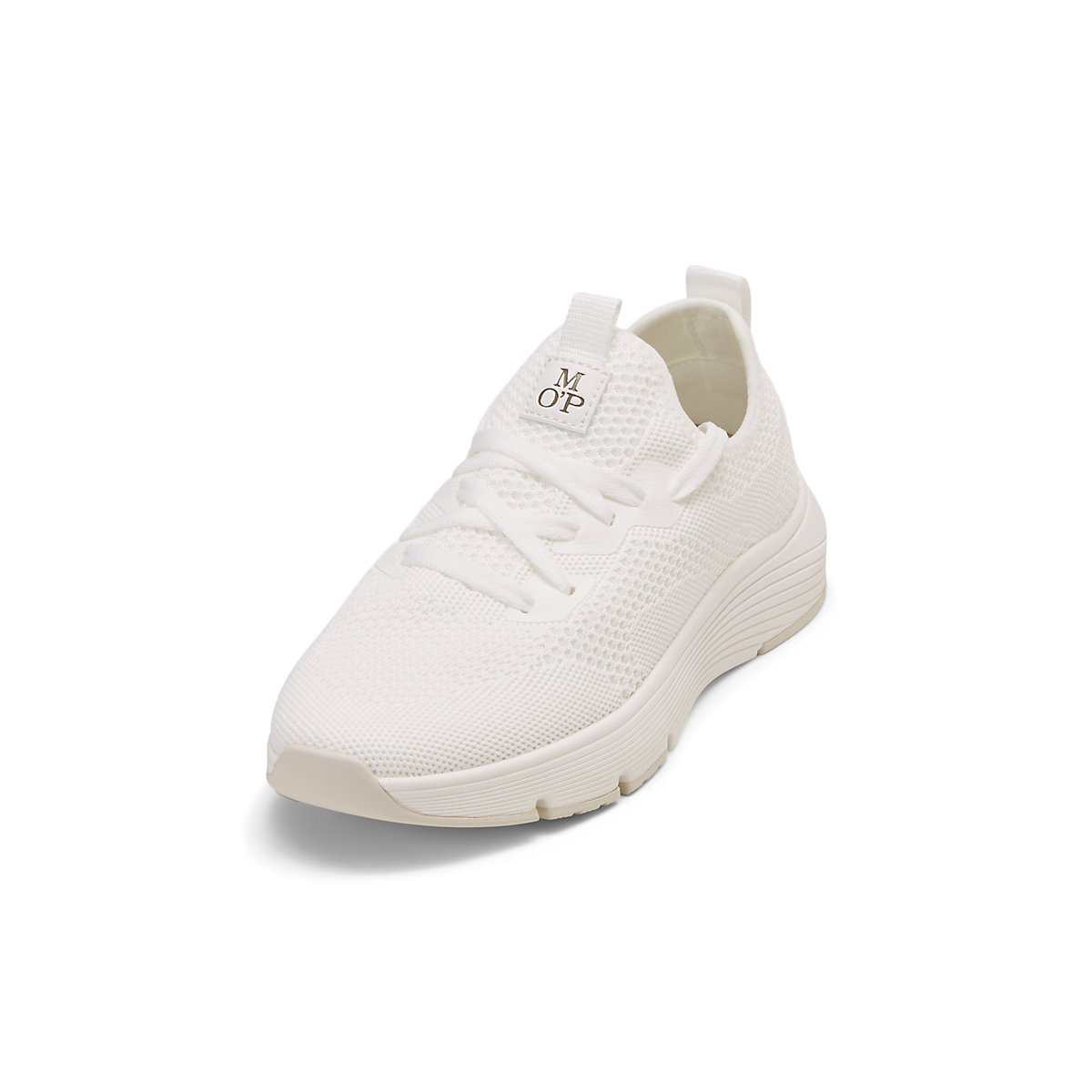 Marc O'Polo Strick-Sneaker aus recyceltem Polyester Sneakers Low weiß
