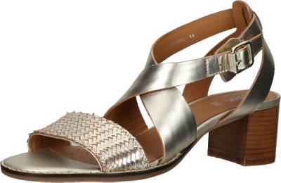 GEOX Sandalen Riemchensandaletten gold