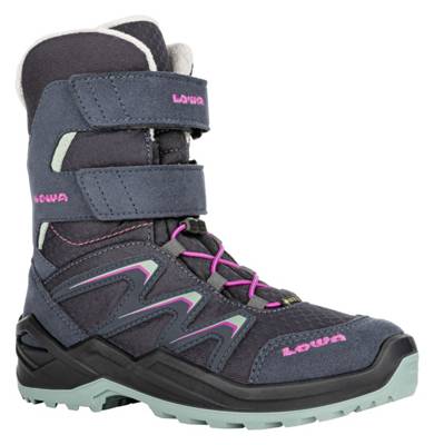 LOWA Outdoorschuh für Jungen rosa/blau