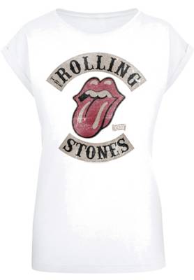 F4NT4STIC PLUS SIZE The Rolling Stones Tour '78 T-Shirts weiß