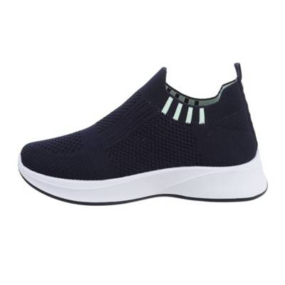 Ital-Design Sneakers Low Flach dark blue denim