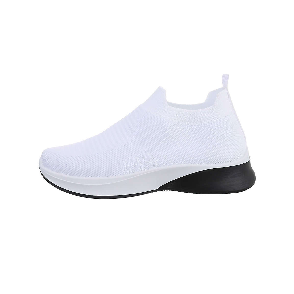 Ital-Design Sneakers Low Flach weiß
