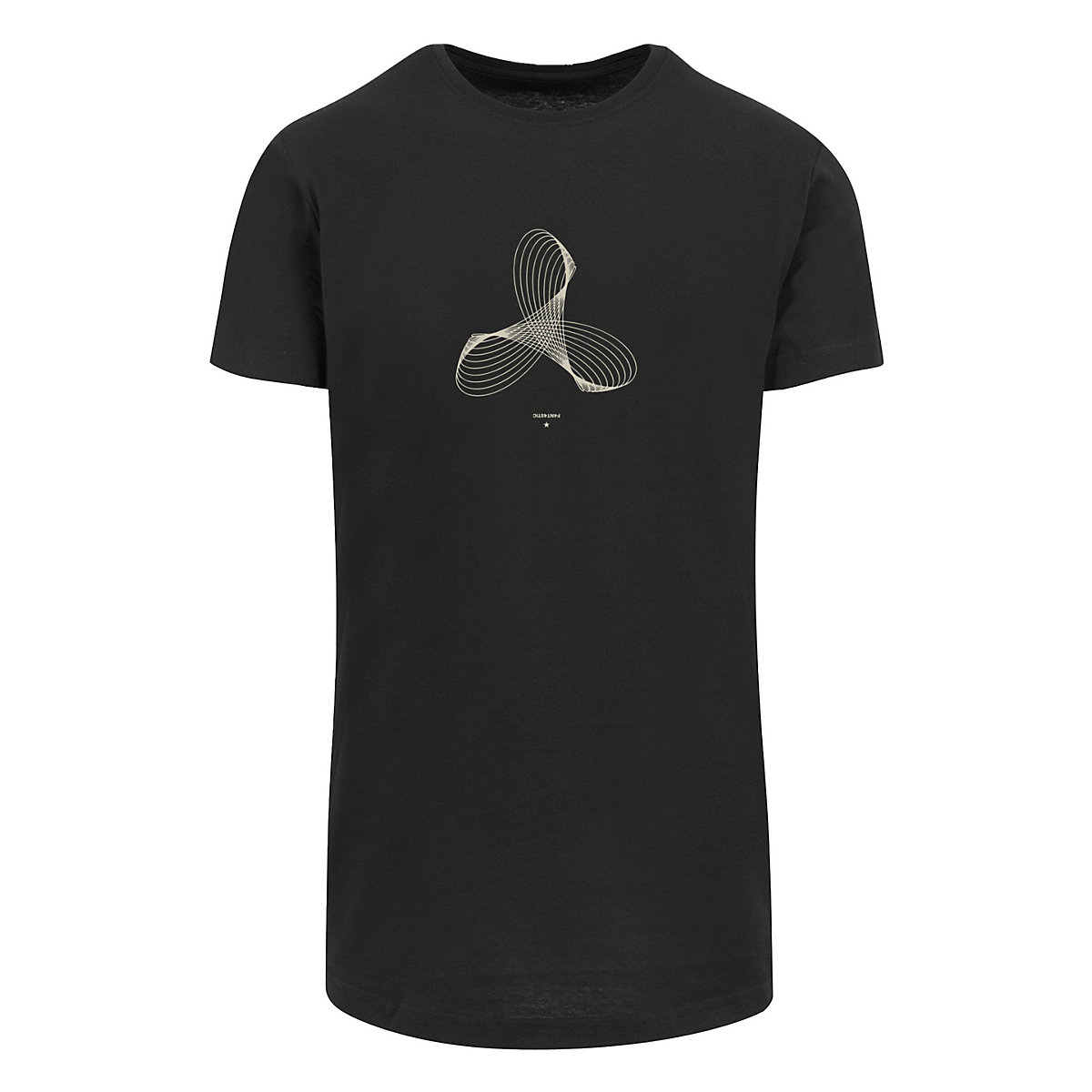 F4NT4STIC Geometrics T-Shirts schwarz