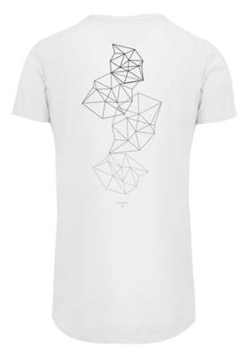 | mirapodo Geometrics Abstract T-Shirts, weiß F4NT4STIC,