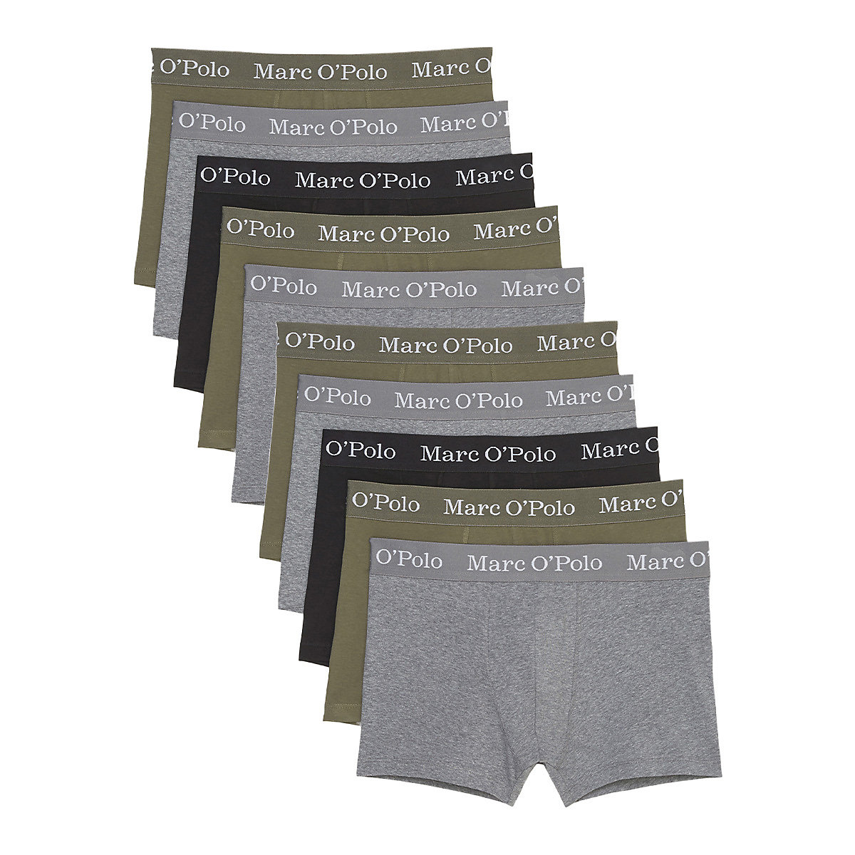 Marc O'Polo Retro Short / Pant 10er Pack Elements Organic Cotton Panties mehrfarbig