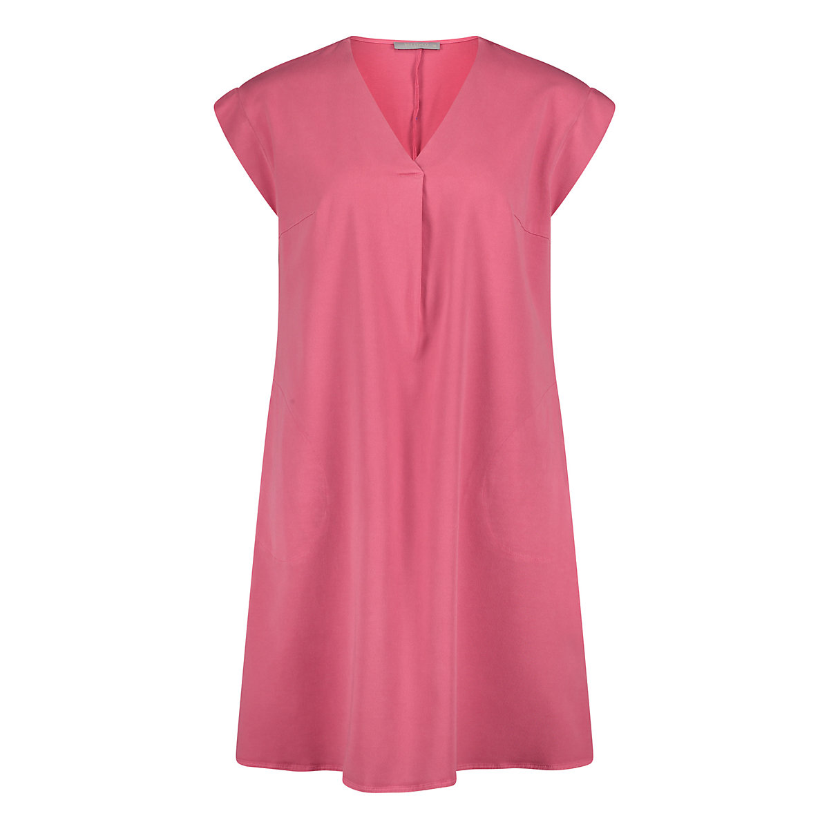 Betty & Co Betty & Co Casual-Kleid mit V-Ausschnitt pink