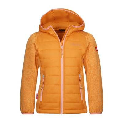 TROLLKIDS Hybride Fleece-Jacke Skabu Fleecejacken gelb