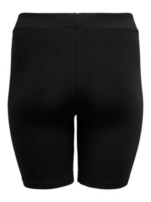 ONLY CARMAKOMA, Kurze Plus Leggings Size, | Shorts 2-er Stück Pack Übergrößen schwarz mirapodo