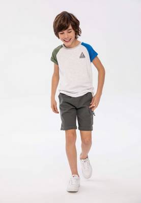MINOTI Cargoshorts für Jungen (3y-14y) für Jungen grau