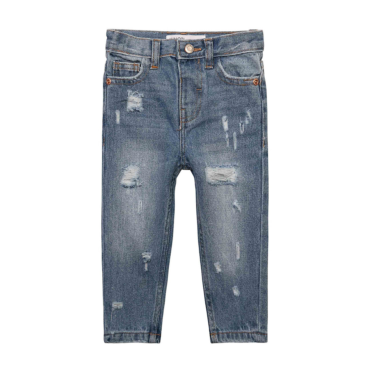 MINOTI Boyfriend-Jeans für Mädchen ( 1y-14y ) für Mädchen dark blue denim