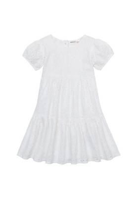 MINOTI Kleid aus Baumwolle für Mädchen ( 1y-8y ) für Mädchen weiß