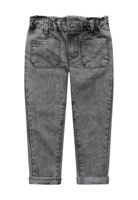 MINOTI Graue Jeans mit Paperbag-Taille für Mädchen ( 1y-8y ) für Mädchen grau