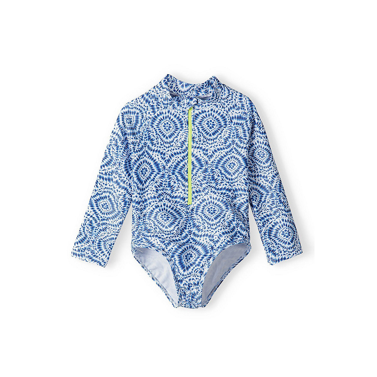 MINOTI Badeanzug langärmig mit UV Schutz für Mädchen (3y-14y) für Mädchen blau