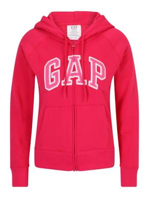 GAP PETITE Sweatjacke pink