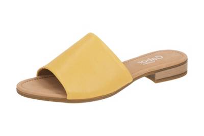 Gabor Damenschuhe RHODOS Pantoletten gelb