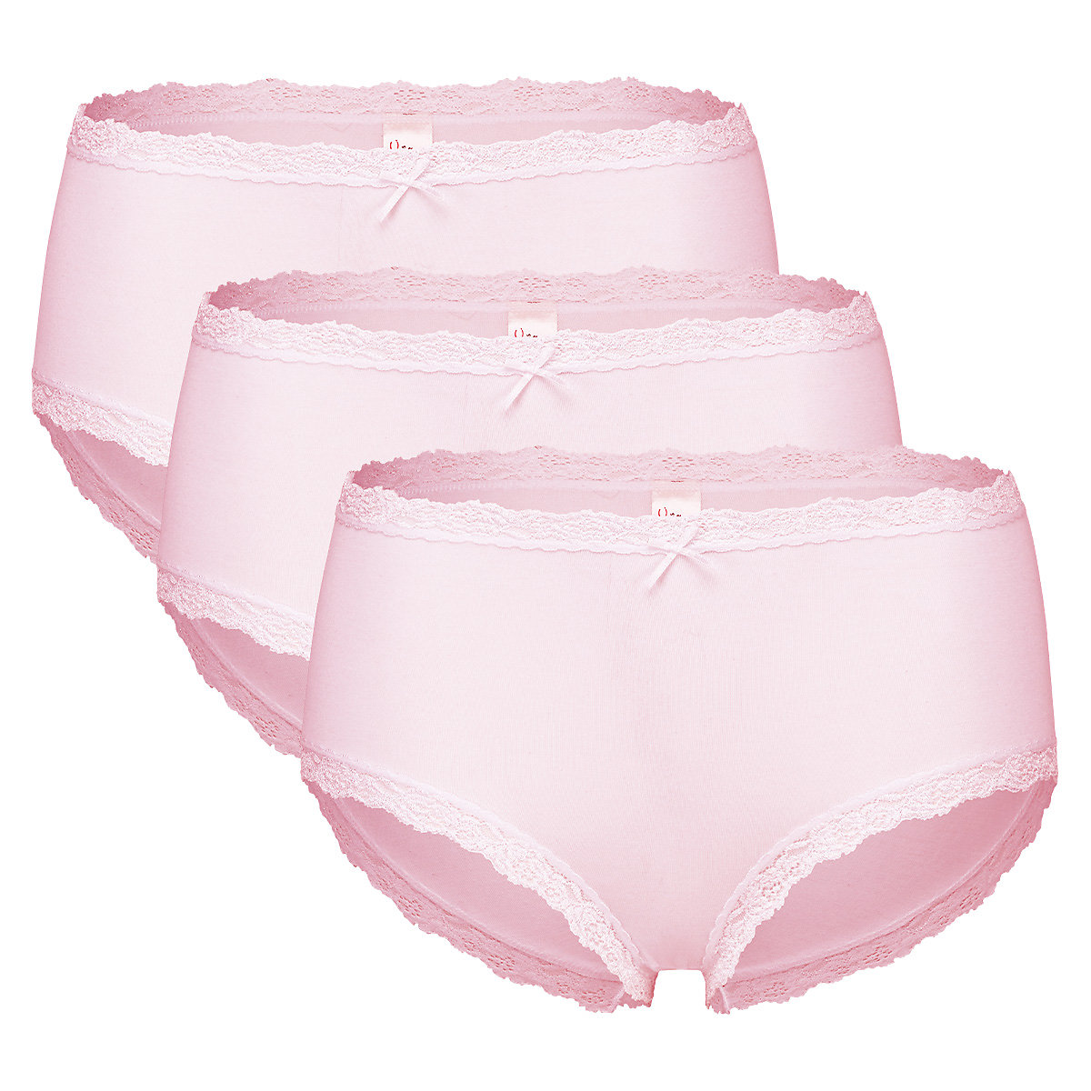Nina von C. Taillenslip 3er Pack Basic Slips rosa